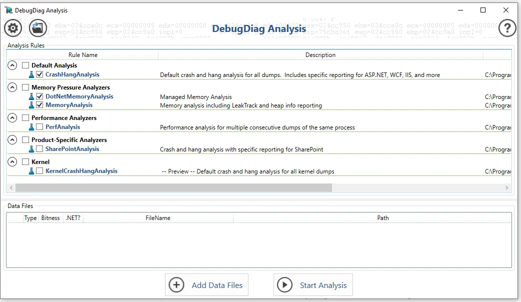 Debugging a Memory Leak in a .NET Framework Windows Service